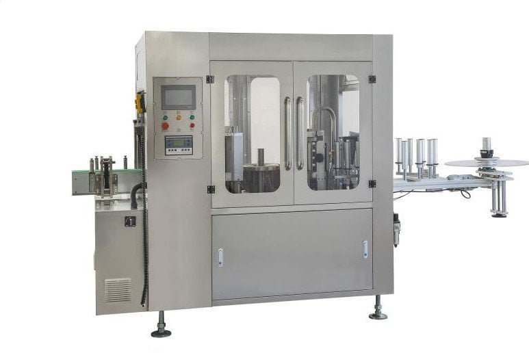 直线式热熔胶贴标机 - 流水线自动贴标整线集成方案