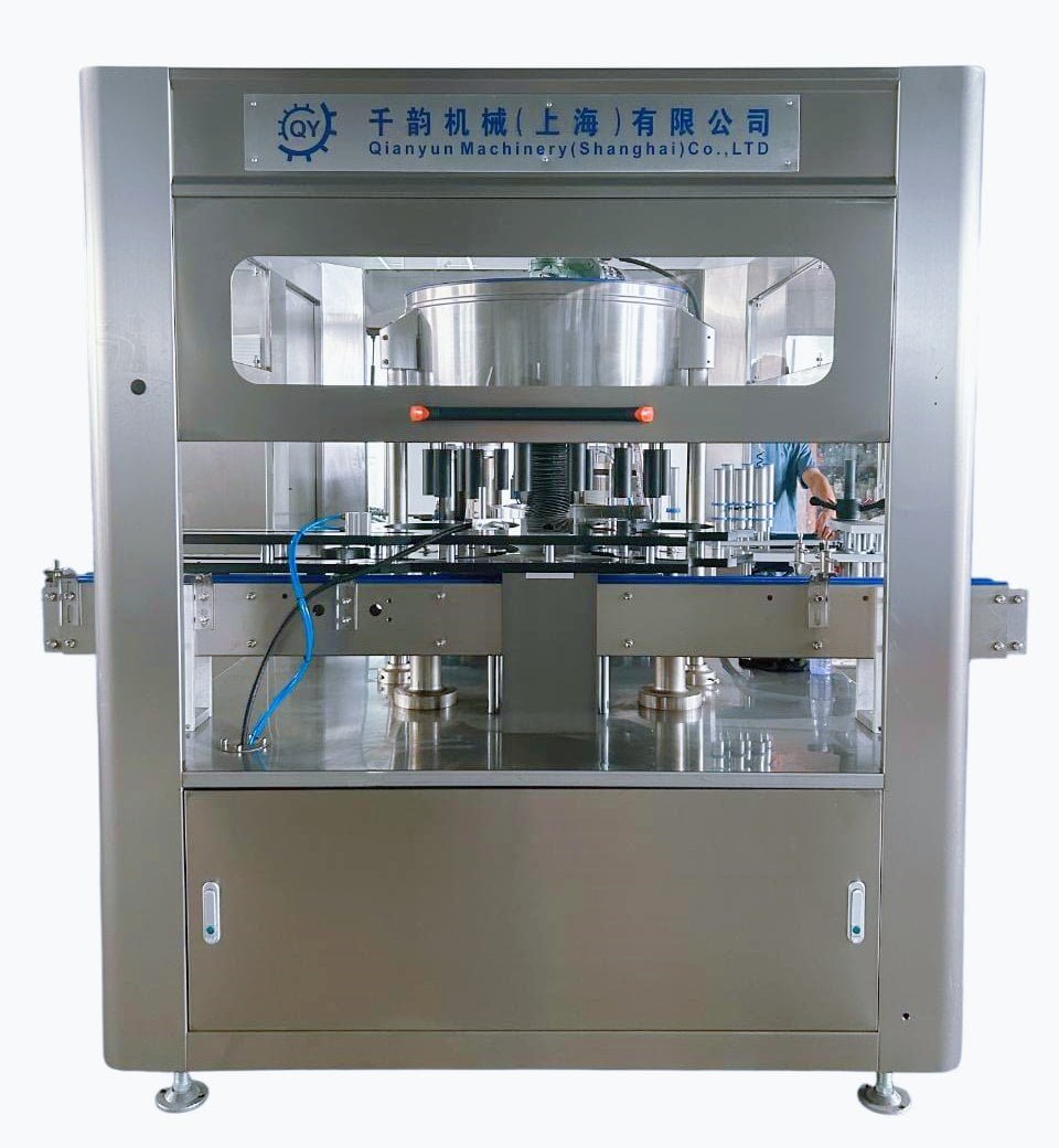 全自动热熔胶贴标机 - 千云机械液体包装后段设备