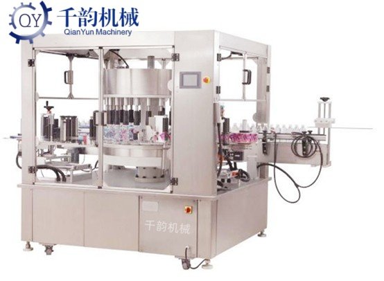 Automatic Pressure Sensitive Self-Adhesive Sticker Labeling Machine for Round Bottles and Liquid Packaging