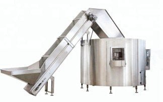 Automatic Bottle Unscrambler Machine for liquid packaging production line
